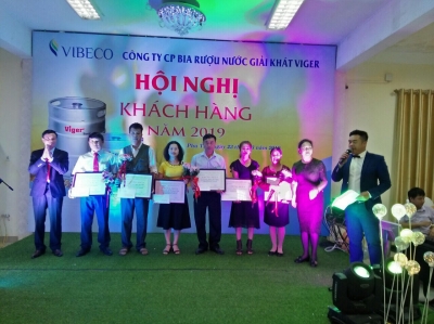Hội nghị khách hàng Công ty CP Bia rượu nước giải khát Viger năm 2019